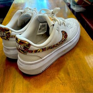 Women’s Nike Air Low Court Vision Alta White Leopard